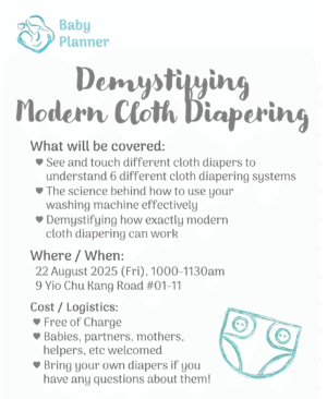 Demystifying Modern Cloth Diapering (22 August 2025)