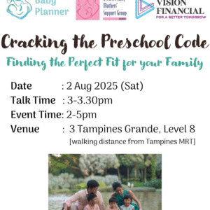 Cracking the Preschool Code @ SG60 Family Fun Day (2 Aug 2025)