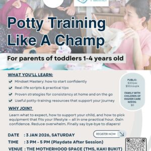 Potty Training Like a Champ (3 Jan 2026)