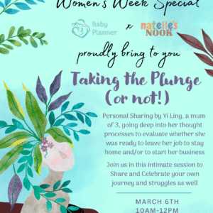 Women's Week Special: Taking the Plunge (6 Mar 2026)