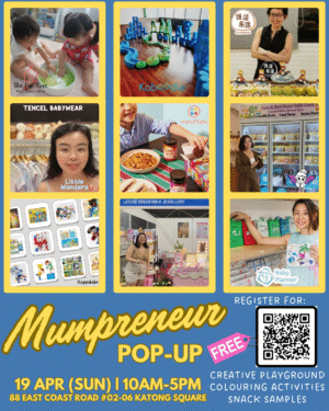SG Mumpreneurs Baby & Kids Pop Up @ Kaboodle (19 Apr 2026)