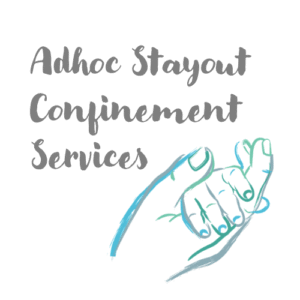 Ad-hoc Confinement Nanny Support Service
